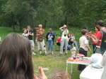 Premiazione della gara di tiro con l'arco, giugno 2010